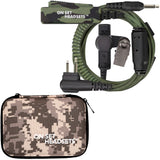 Camo On Set Headsets FilmPro X Walkie Headset with 3.5mm Input and free digi camo Case