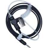 On Set Headsets™️ IFB Listen Only (Long) Acoustic Tube Earpiece 1-Pin Radio Headset with 3.5mm Plug