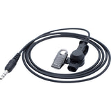 On Set Headsets™️ IFB Listen Only (Long) Acoustic Tube Earpiece 1-Pin Radio Headset with 3.5mm Plug