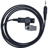 On Set Headsets™️ IFB Listen Only (Long) Acoustic Tube Earpiece 1-Pin Radio Headset with 3.5mm Plug