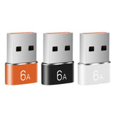 USB-C to USB Adapter Male to Female Converter Mini 3 Pack