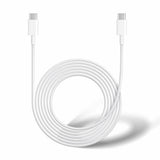 USB C to USB C Cable 3.3ft 3A 60W Fast Charging White