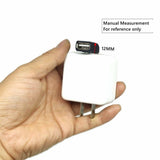 USB 2.0 90 Degree Male to Female Adapter Connector 2 Pack Metallic
