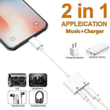 Lightning to 3.5mm 3-Port Lightweight Audio & Charger Adapter