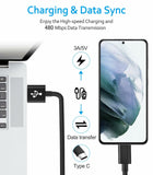 USB-C Charging Cable Short Cord for iPhone 15 Pro Max iPad MacBook