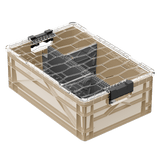 SIDIOCrate Half Size Crate - Dependable Expendables