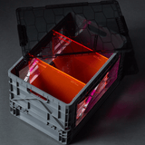 SIDIOCrate Premium Gray Collapsible Full Size Crate