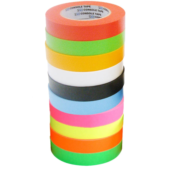Pro Tapes® 1 Inch Console Paper Tape (Various Colors) - Dependable Expendables