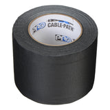 Pro Tapes Cable Path Gaff Tape 4" & 6" Wide x 30 Yards (Black, Yellow)