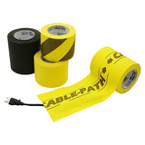 Pro Tapes Cable Path Gaff Tape 4" & 6" Wide x 30 Yards (Black, Yellow)