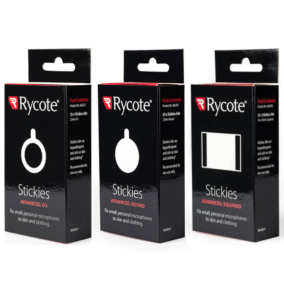 Rycote Stickies Advanced, 25pk - Dependable Expendables
