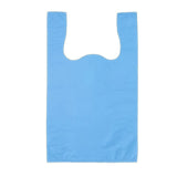 Silent bag props black supermarket t-shirt plastic light blue bag - Dependable Expendables