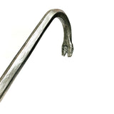 silver Foam Rubber Crowbar Prop for cosplay or Halloween costume.