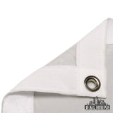 LA Rag House Single Scrim White
