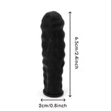 Black latex microphone cover for surveillance headset, compatible with walkie accessories by Lauwell, provides protection and clarity.
