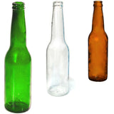 SMASHProps Breakaway Beer or Soda Bottle Prop  for safe stunts in television, film or live theater production in colors Amber, Green, Clear - Dependable Expendables Dallas, Texas
