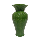 Dark Green Opaque Breakaway Large Georgian Vase 7.5 Inch Safe Stunt Prop - Dependable Expendables