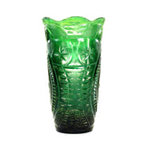 SMASHProps Dark Green Breakaway Cut Crystal Vase - Dependable Expendables