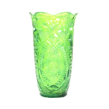 SMASHProps Light Green Breakaway Cut Crystal Vase - Dependable Expendables
