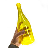 SMASHProps Translucent Yellow Breakaway Champagne Bottle Prop for television, film or live theater production safe stunts - Dependable Expendables