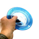 SMASHProps Breakaway Small Dinner Plate Prop Translucent Blue - Dependable Expendables