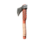 unpainted Foam Rubber Throwing Hand Axe - Celtic Norse Viking Style for cosplay or Halloween costume.