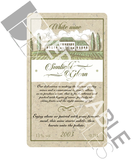 SMASHProps Single Self White WIne Adhesive Snirmoff Bottle Label - License and Royalty Free for Film Use Dependable Expendables Dallas Texas