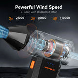 Wolfbox MF50 Electric Re-chargable Air Duster - Dependable Expendables