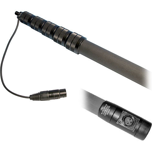 PSC Large Elite Pole - Coiled Cable w/Right Angle XLR, 3' 2