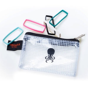 Tentacle Sync A08 TRACK E Color Silicone Bands pink, black, white, green with Tenticle carry pouch.
