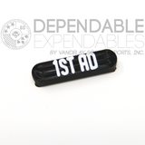 Headset Tagz Surveillance Nameplate - Dependable Expendables
