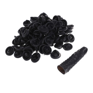 Durable Black latex sheath Surveillance Microphone cover easily rolls over your microphone to protect  - Dependable Expendables Dallas Texas