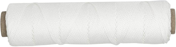 #18 Roll of white Braided Mason Line  Nylon Masonry String