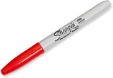 Sharpie Permanent Markers Fine Point Red - Dependable Expendables