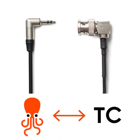 Tentacle Sync C08 Tentacle to Right Angle BNC Cable 16 inch
