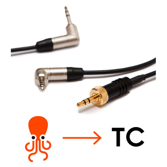 Tentacle Sync C16 Tentacle & Bodypack Receiver to Camera Y-Cable 8 inch