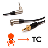 Tentacle Sync C16 Tentacle & Bodypack Receiver to Camera Y-Cable 8 inch