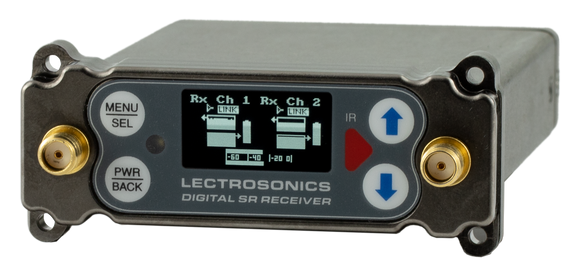 Lectrosonics DSR & DSR5P Portable 2-channel Digital Slot Receiver