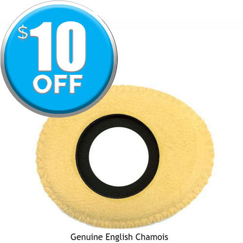 Genuine English Chamois BlueStar Oval Small Eyecushion - #6011 - Dependable Expendables