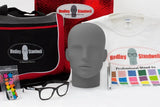 Hedley Standwell Professional Stand-In soft case used for lighting and camera set up by corporate video and TV studios.