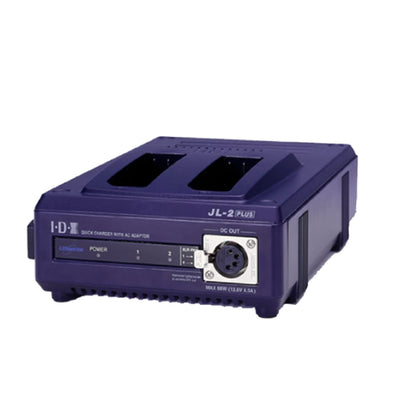 IDX System Technology JL2P 2-Channel Sequential NP battery Quick Charger with 60W AC Adaptor available at Dependable Expendables