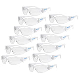 Jorestech Clear Safety Glasses 12 pack - Dependable Expendables