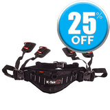 K-Tek KSWB1 Stingray Audio Waist Belt used by professional sound mixers on television and film sets.