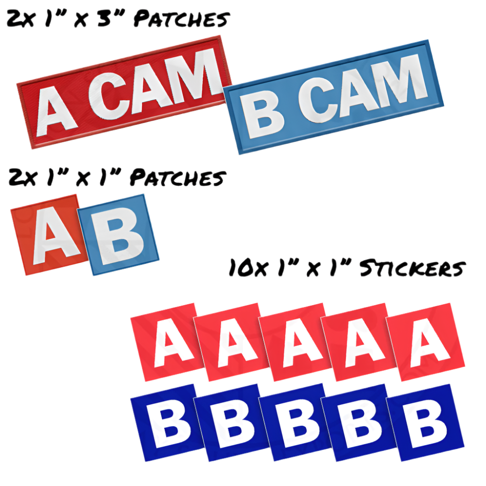 Last Look Labels Camera Patches Package – Dependable Expendables