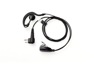 On Set Headsets™️ G-Hook Surveillance Headset for Motorola 2 Pin Walkie Talkie