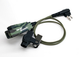 On Set Headsets FilmPro 2 wire Walkie Headset the Shorty in camouflage available at Dependable Expendables Dallas Texas