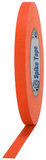 Pro Tapes® half inch neon fluorescent orange Spike Gaff Tape - Dependable Expendables