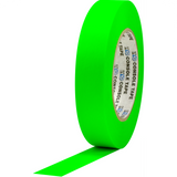 Pro Tapes® 1" inch neon fluorescent green Paper Console Tape  - Dependable Expendables