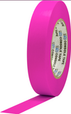 Pro Tapes® one inch neon fluorescent pink Paper Console Tape  - Dependable Expendables