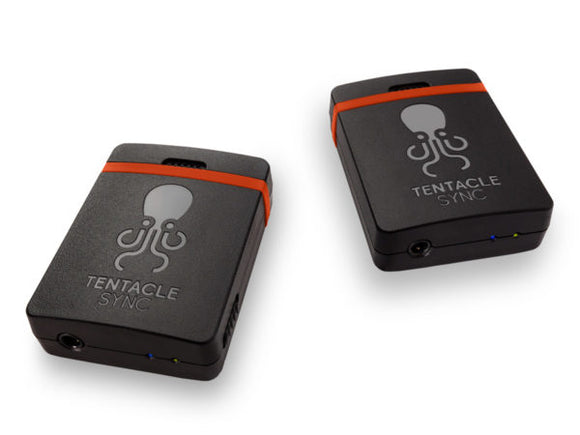 Two Tentacle Sync E TE2-MK2 timecode boxes available from Dependable Expendables